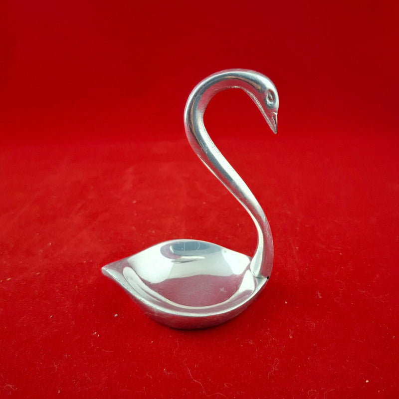 Alhajero Cisne De Pewter Elegancia Para Tu Tocador