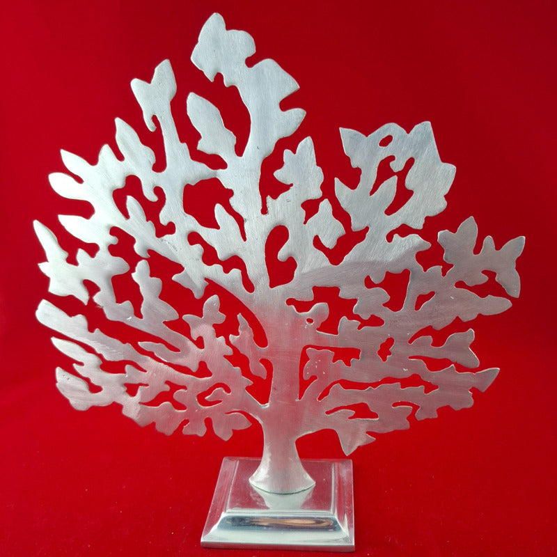 Árbol Decorativo De Pewter Elegancia Artesanal
