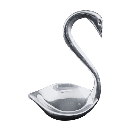 Alhajero Cisne De Pewter  Elegancia Para Tu Tocador